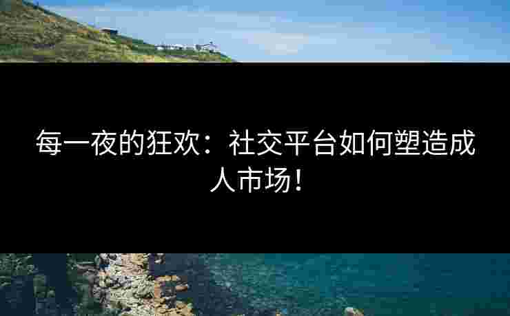 每一夜的狂欢：社交平台如何塑造成人市场！